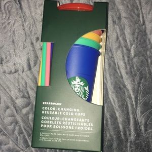 🌈Starbucks limited edition color changing cups